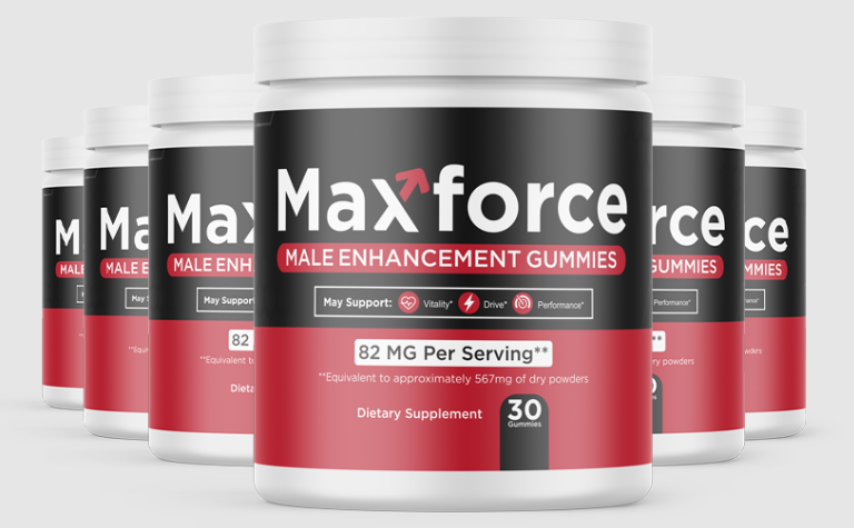 Max Force supplement 2 bottles